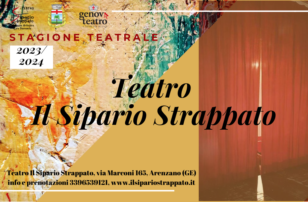 Stagione Teatrale 2023/2024 – Il Sipario Strappato