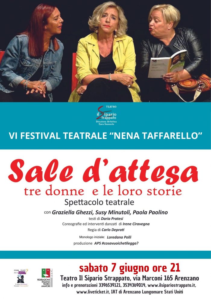 SALE D'ATTESA - sabato 7 giugno ore 21
